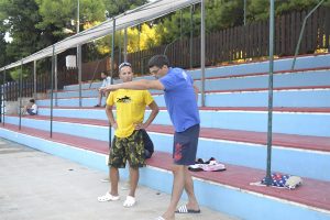 тренировочный лагерь с Александром Поповым в Греции